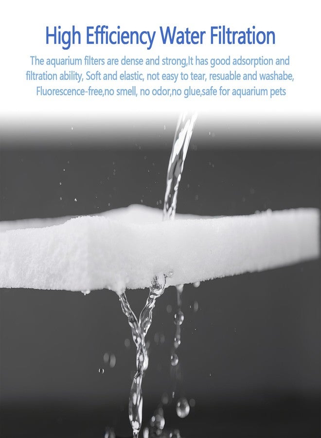 MAXTBEE Aquarium Filter Media Floss, 12” x 72" Cut to Fit Fish Tank Filters for Crystal Clear Water Roll Material Pond Pad Foam for Freshwater, Saltwater, Turtle Tanks, Reef & Koi Ponds - Image 5